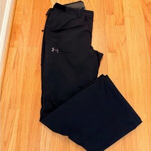 Under Armour Men's Black Loose Ski Pants